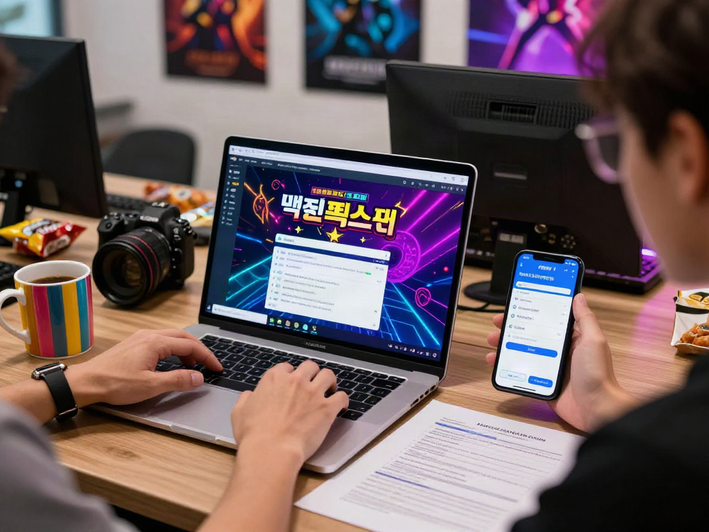 Engaging scene showcasing 먹튀검증 추천 먹튀스팟 in modern online gambling environment, emphasizing safety and verification.