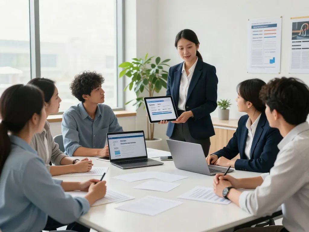 Financial consultation scene at https://red-deer.paydayloans-on.ca/ showcasing loan options for diverse clients.