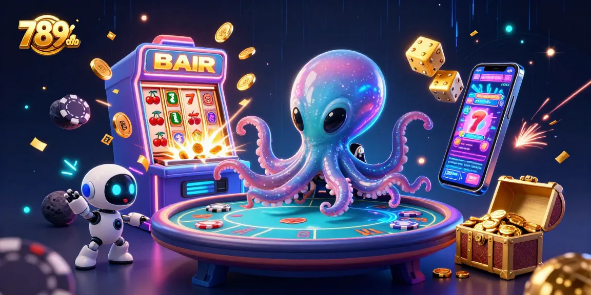 Immerse in the vibrant 789club holographic poker universe with ultra-detailed 3D characters and casino elements.