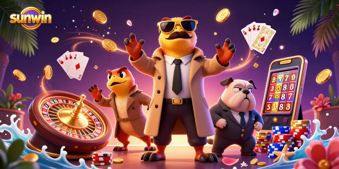 Experience thrilling action with sunwin as 3 raptors sneak into a VIP casino lounge.